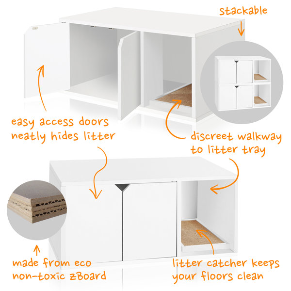 Archie & Oscar™ Kells zBoard Paperboard Litter Box Enclosure & Reviews